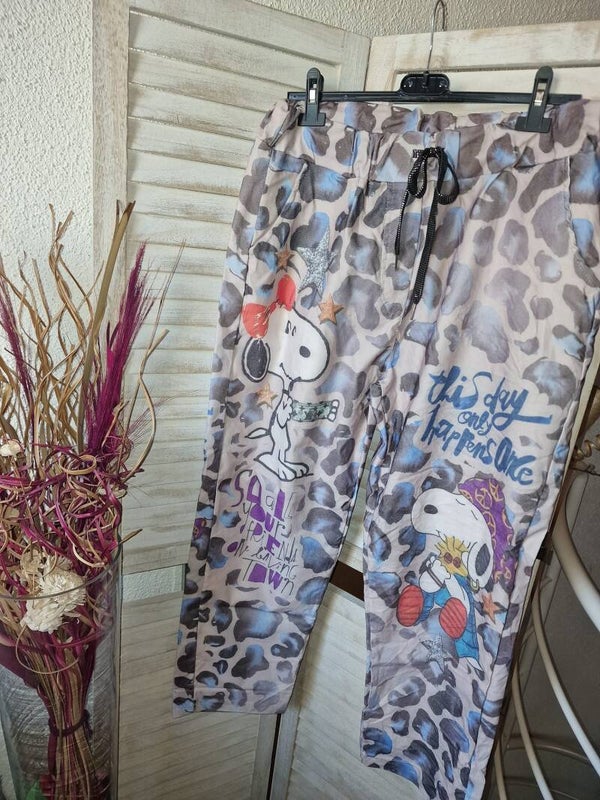 Joggpant Hose mit Snoppy Print