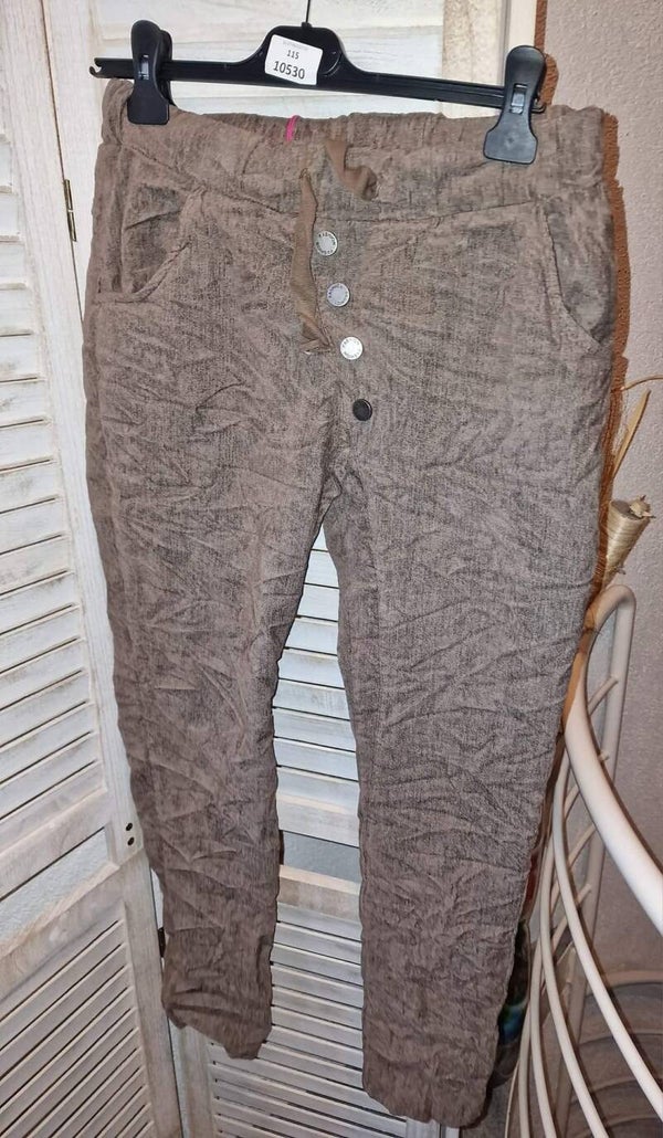 Joggpant Hosen mit Samtfeincord