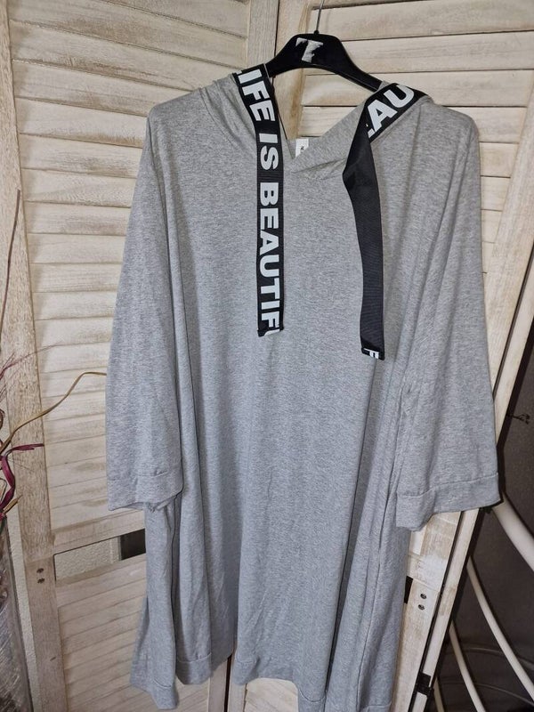 Leichter Kapuzen Hoddie 7/8 ärmel
