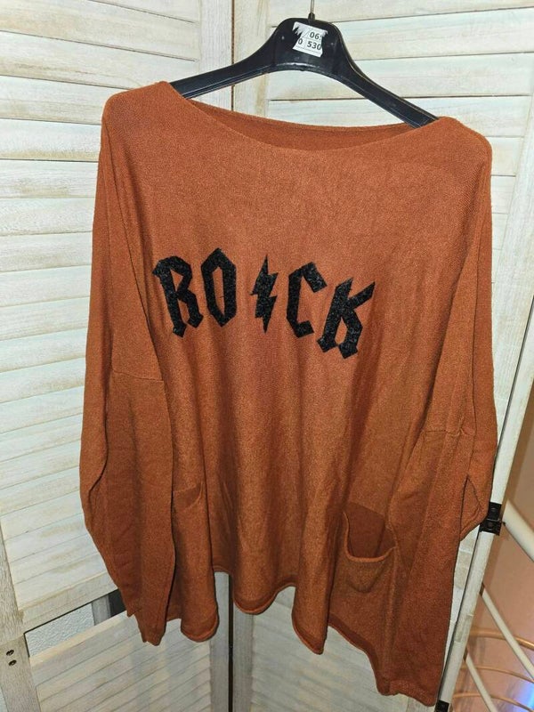 Feinstrick Pullover " ROCK "