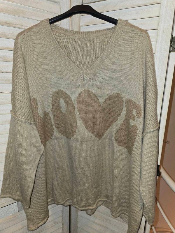 Strickpullover " LOVE "