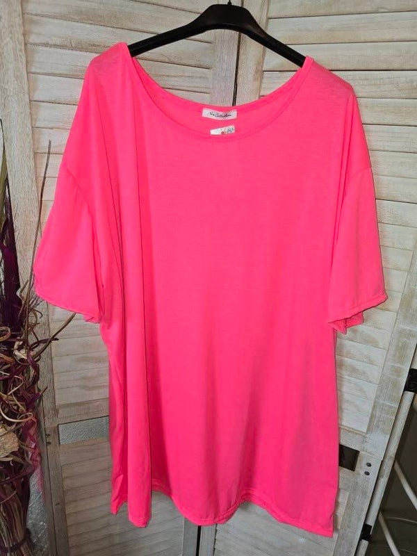 T-Shirt Basic in verschiedene Farben