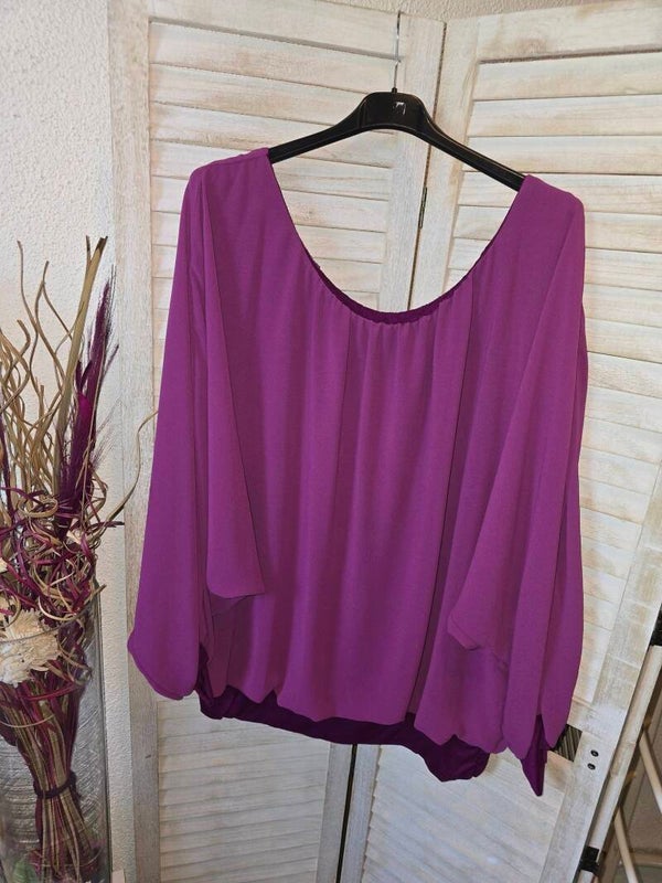 Bluse Bauchschmeicher  Langarm in verschiedenen tollen Farben