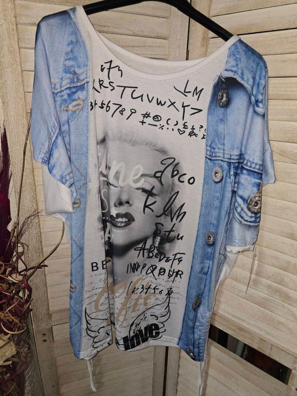 T- Shirt kurzarm Marilyn Monroe