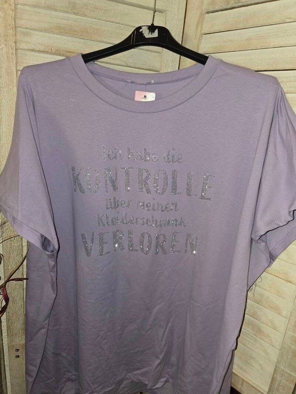 T-Shirt mit Strasssteine