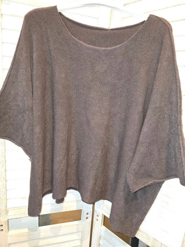 Crop Top Feinstrick Pullover