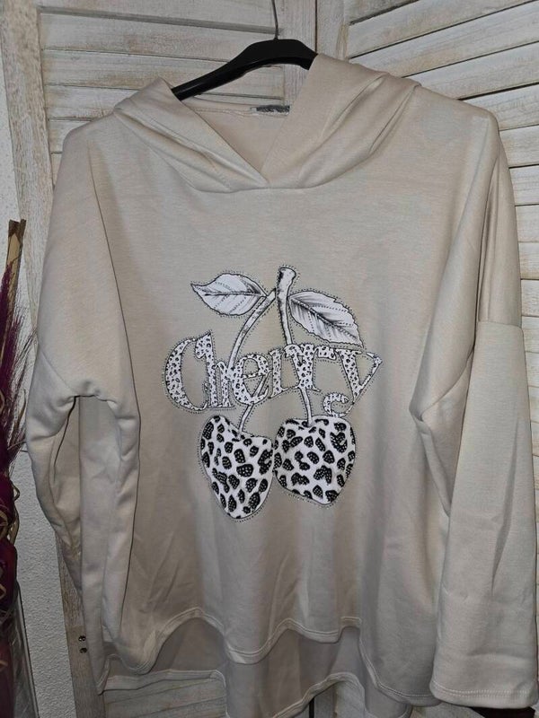 Butterstoff Hoodie "Cherry "