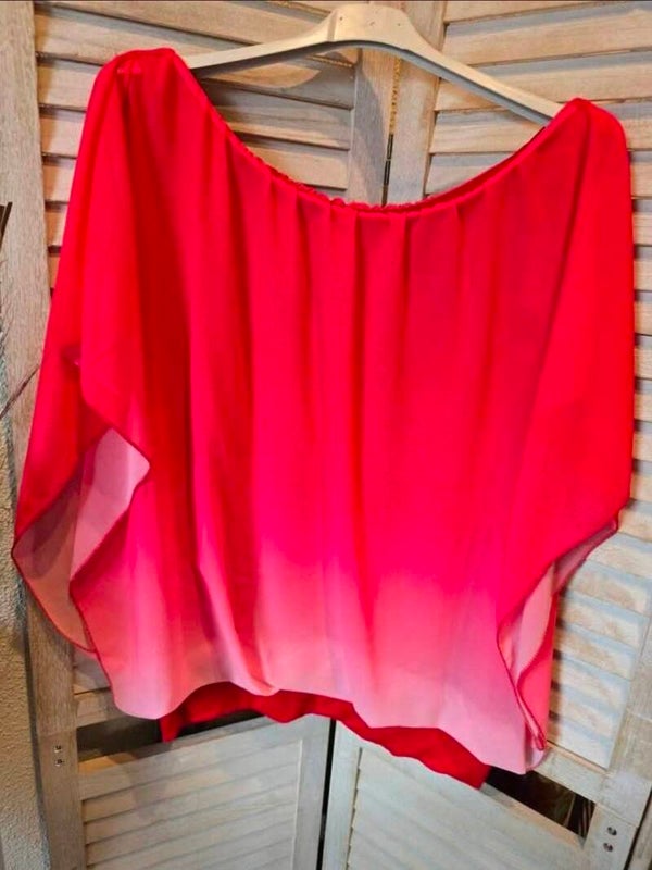 Zauberbluse mit Farbverlauf