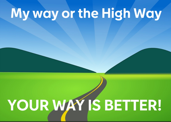 Your way is better