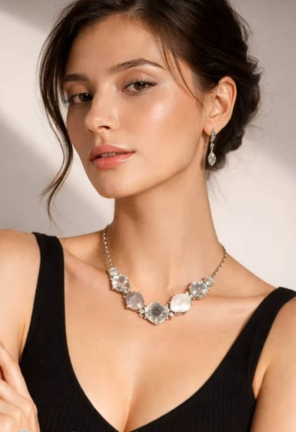 Eco Enchantment Whit Necklace
