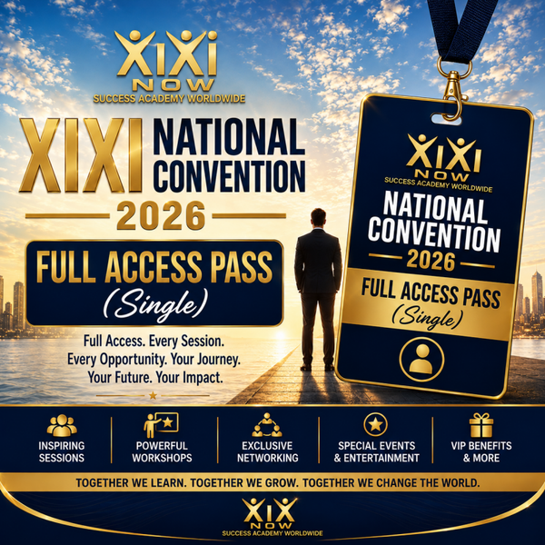 XIXI National Convention 2026 - Full Access Pass (Single)