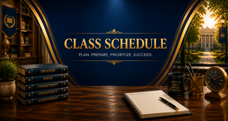 Class Schedule