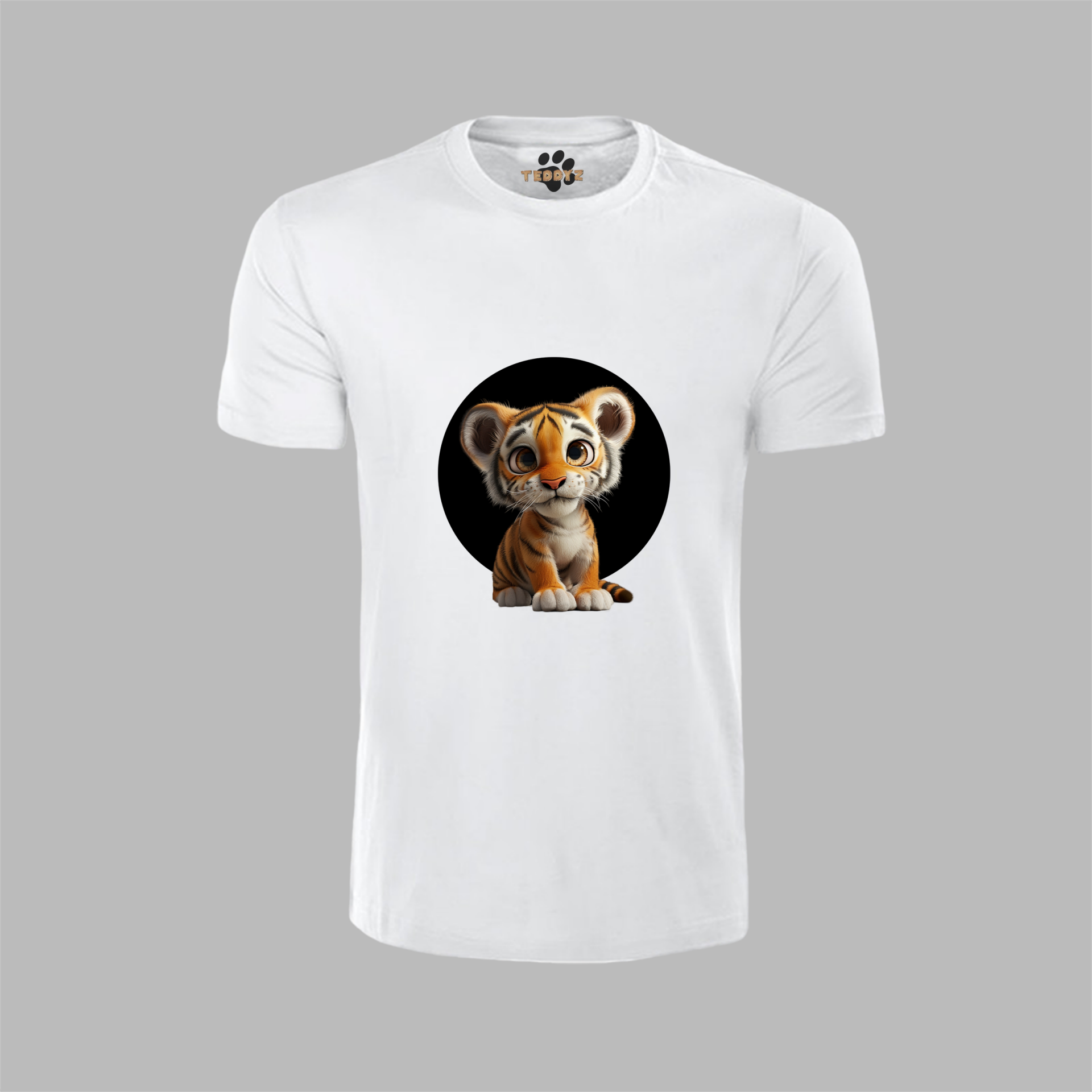 T-Shirt Blanc Tigrou