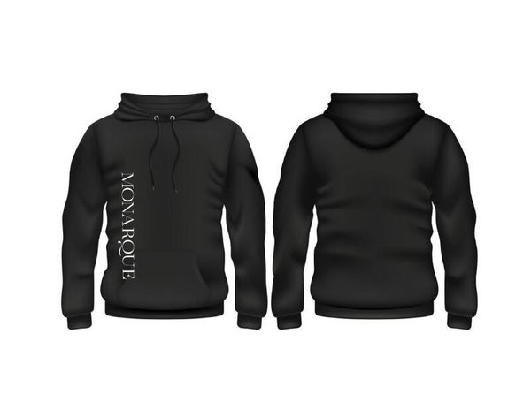Monarque Style wear logo Hoodie Black