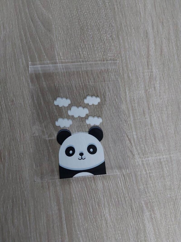Doorzichtig Zakje "Panda"