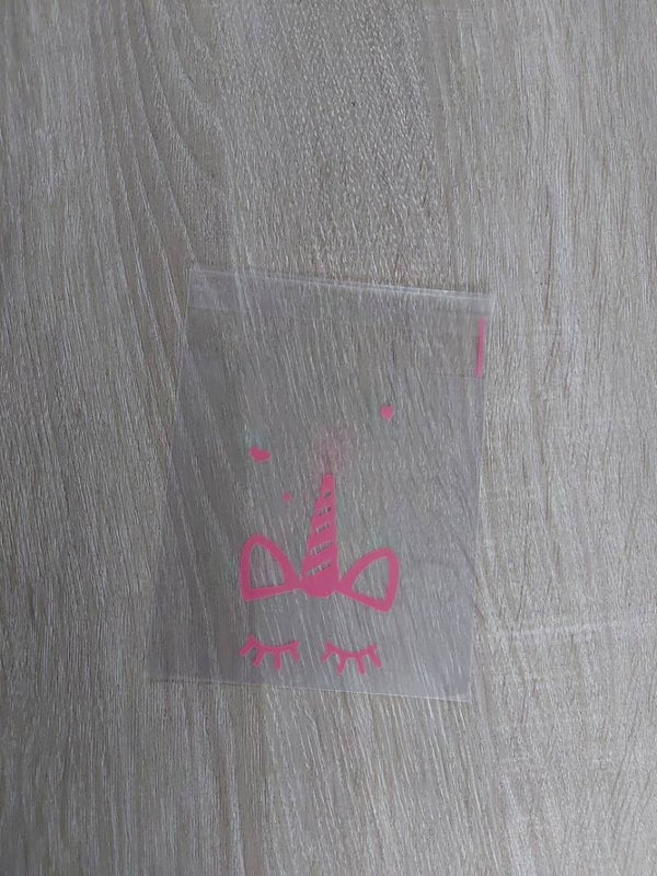 Doorzichtig Zakje "Unicorn"