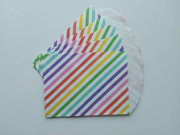 Cadeauzakje "Gekleurde Strepen"