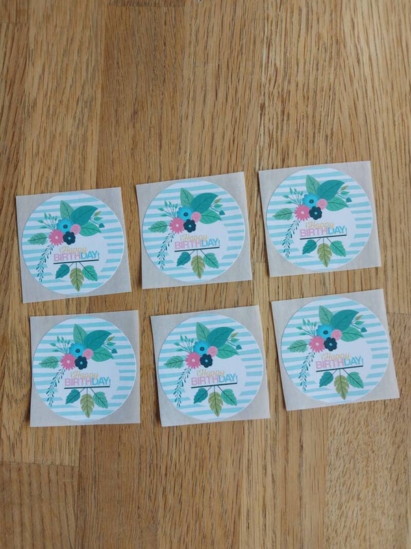 Sluitsticker "Happy Birthday 2"