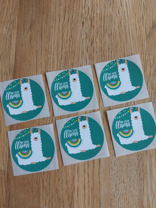 Sluitsticker "Lama"