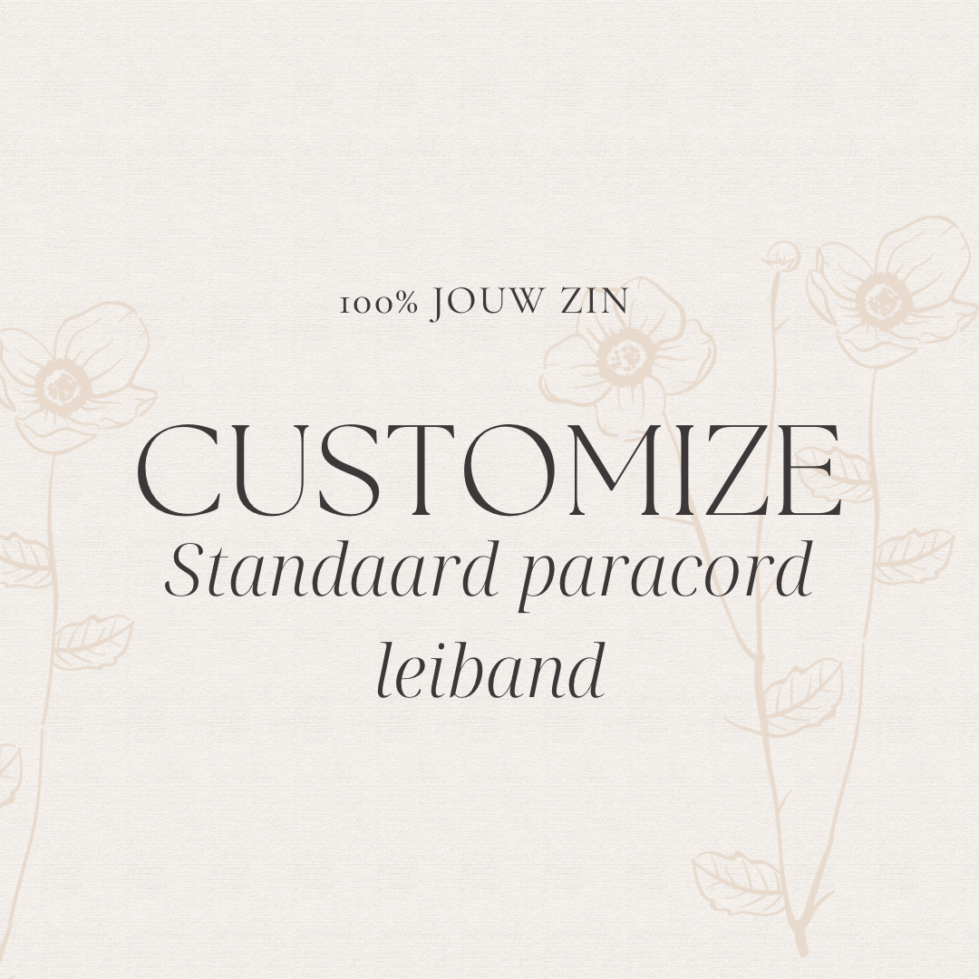 Customize standaard lijn