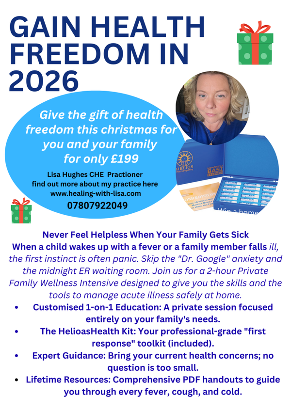 Health Freedom Family Education and Coaching 2 hour session with a complimentary Helios Kit