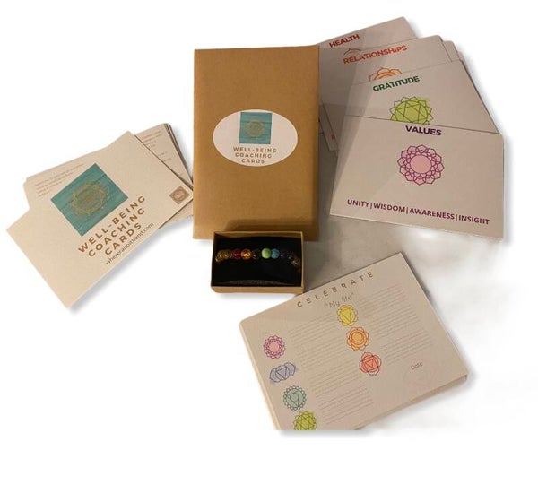Wellbeing Coaching Cards - Aligned to the Chakra