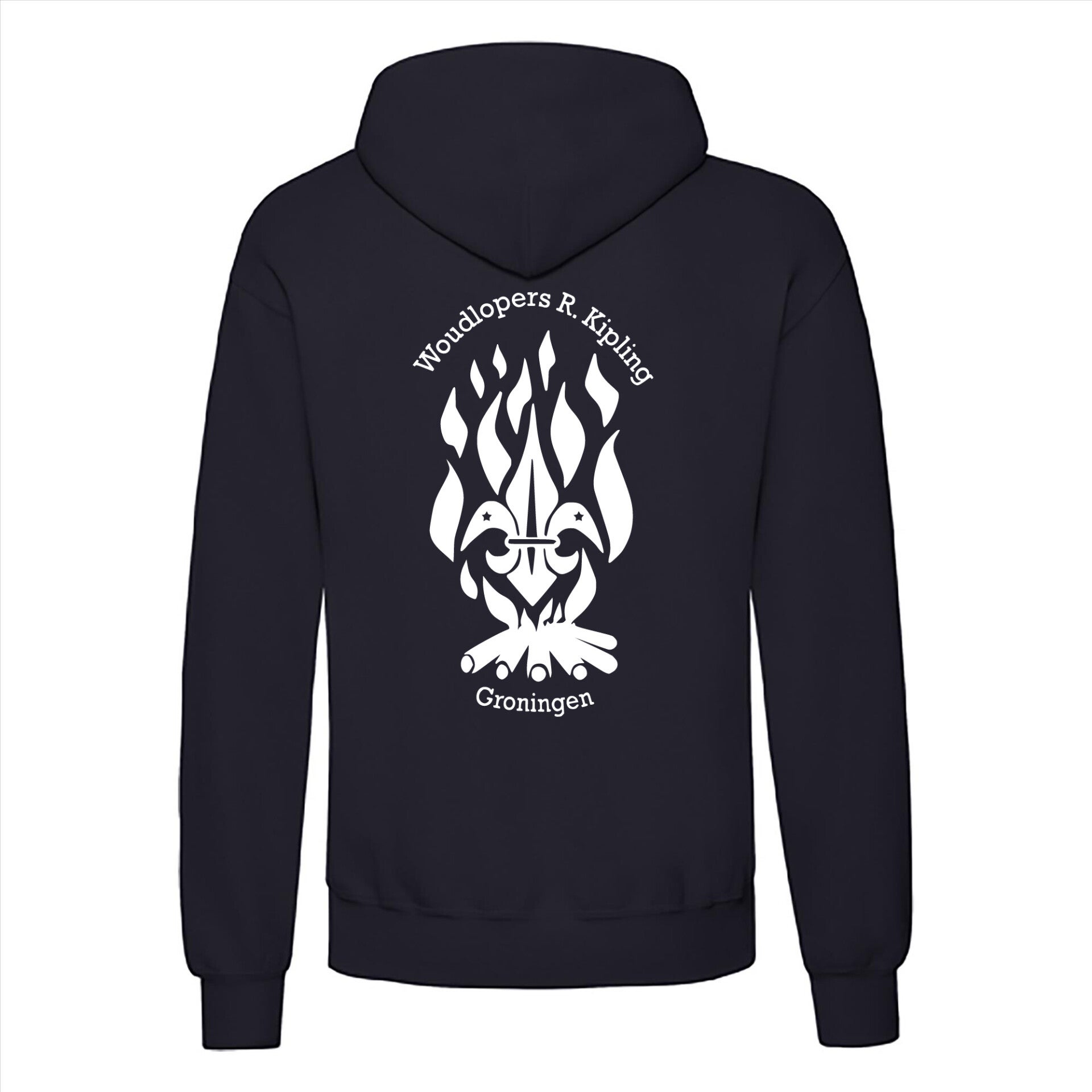 Sweater met capuchon in Perfect Sweat Technology - Woudlopers/Kipling