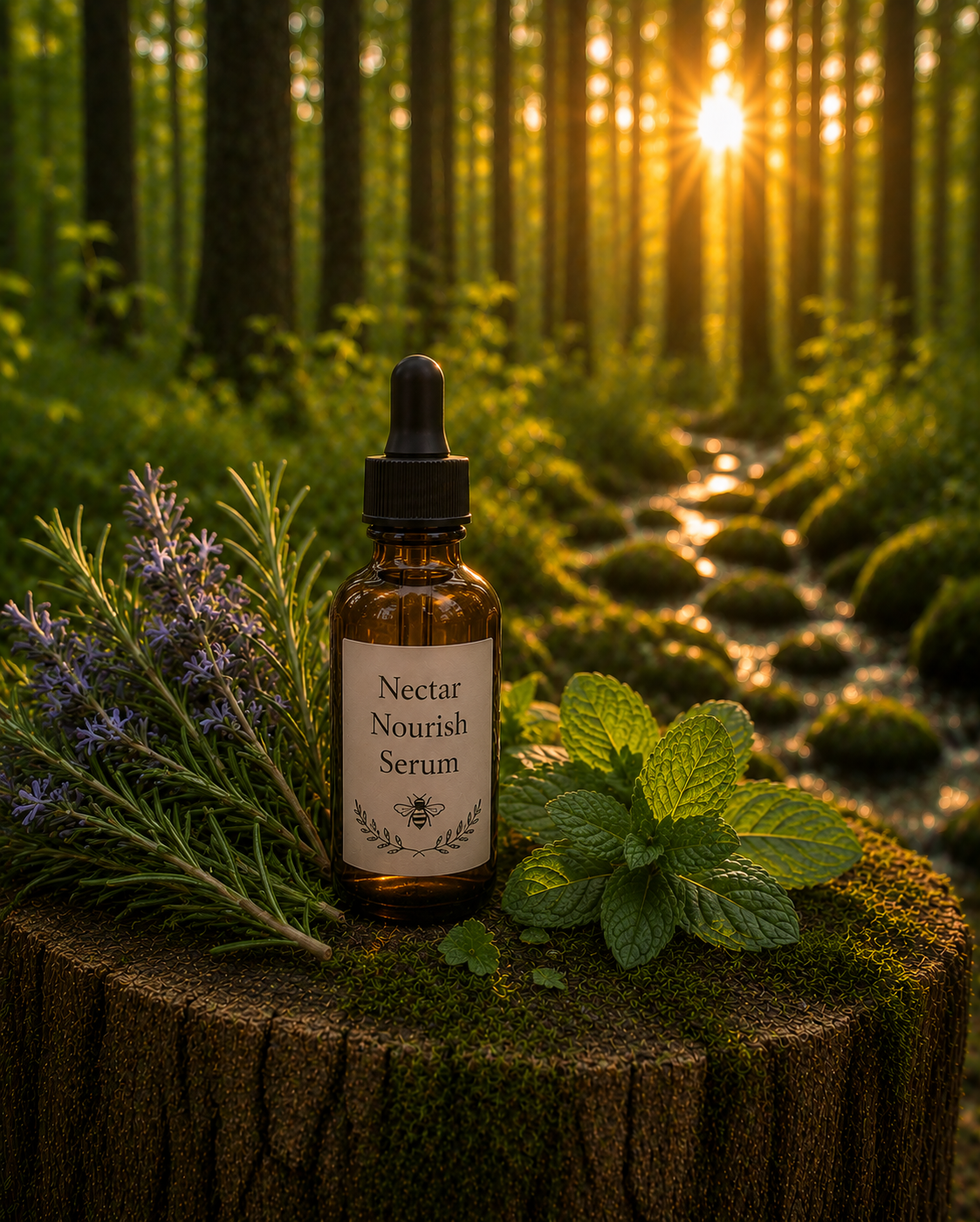 Nectar Nourish Hair Serum 4oz.