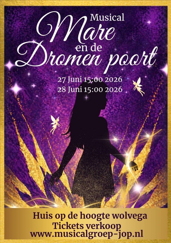 Ticket entree Mare en de Dromenpoort zondag 28/6 15:00 uur