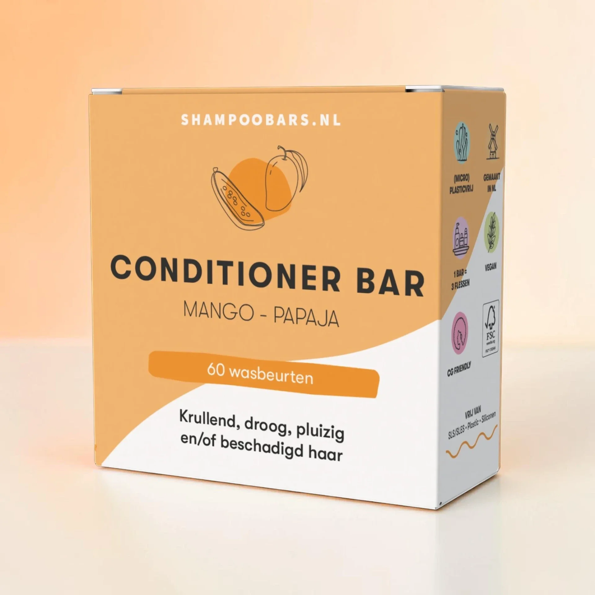 Conditioner Mango Papaja - Shampoobars