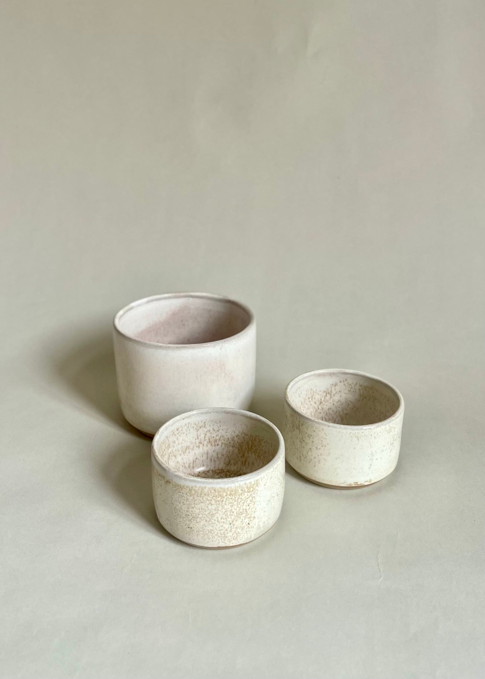 MAYA Espresso Cup - Set | Ivory Speckled