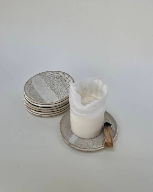 Coaster | Ivory Spreckled