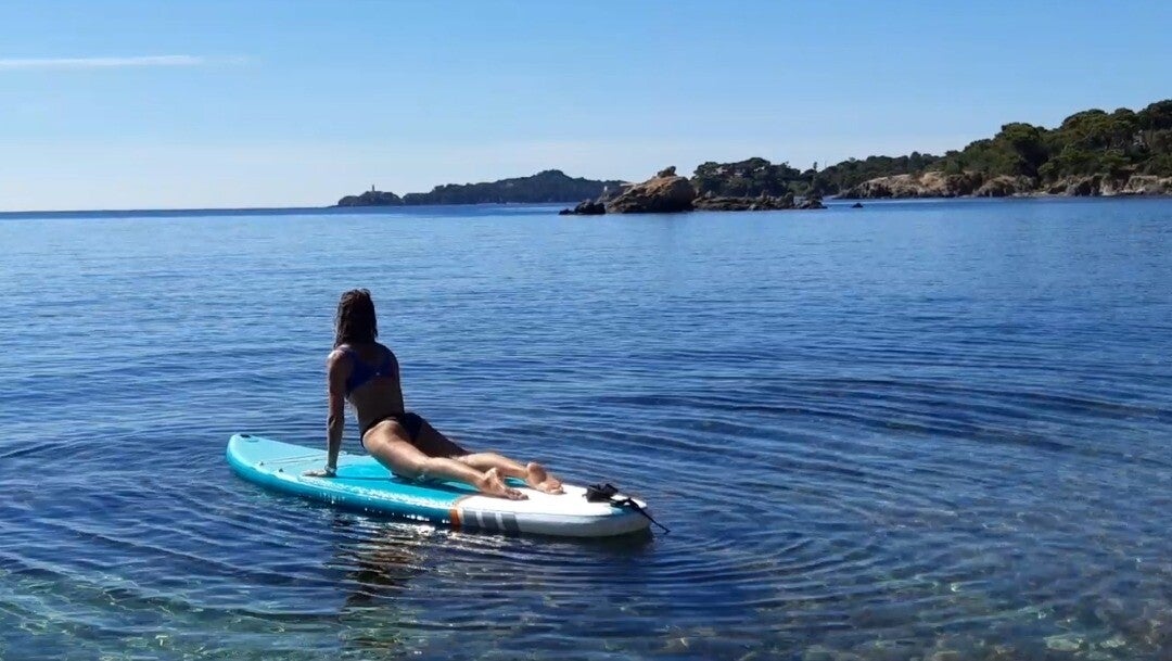sup yoga paddle hyères alamanarre