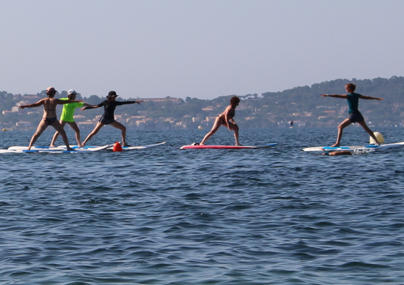 sup yoga paddle hyères almanarre et bergerie