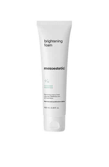 Brightening foam