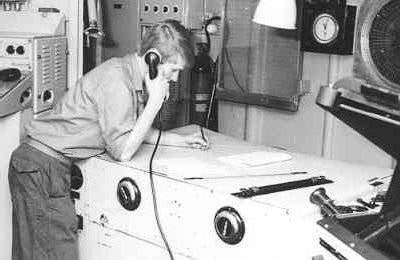 Plotter aan boord 1969