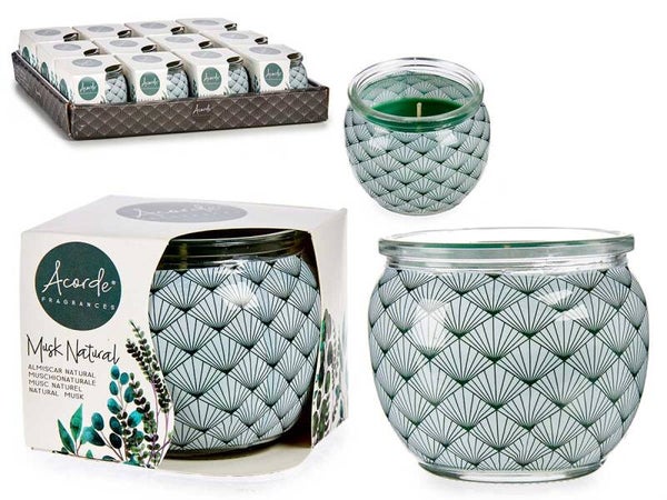 VELA PERFUMADA CRISTAL MUSGO  52010