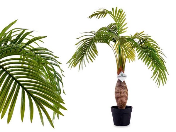 PLANTA CON MACETA PALMERA TALLO ANCHO 90CM 79596