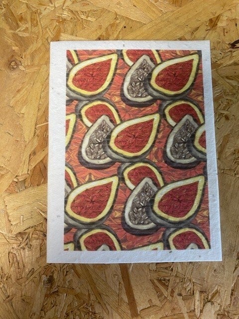 Fig wildflower seed card