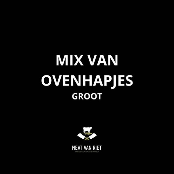 Mix van ovenhapjes groot 35 st -  € 25,00