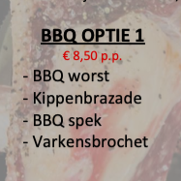 BBQ Optie 1