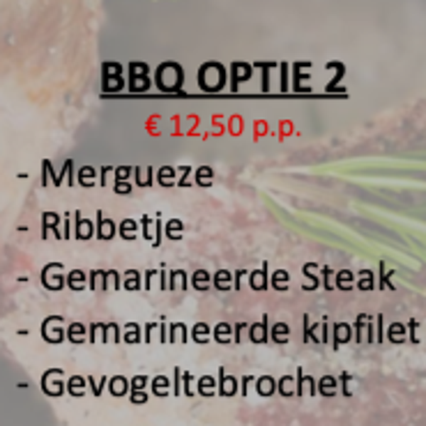 BBQ Optie 2