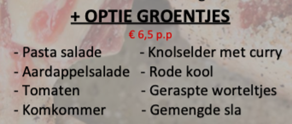 Optie Groenten