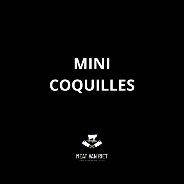 Mini Coquilles € 12,00 / 9 st