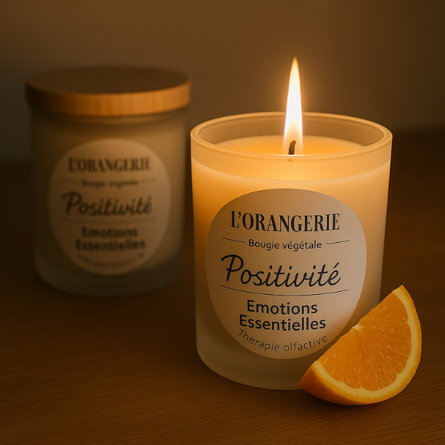 Bougie "Positivité"