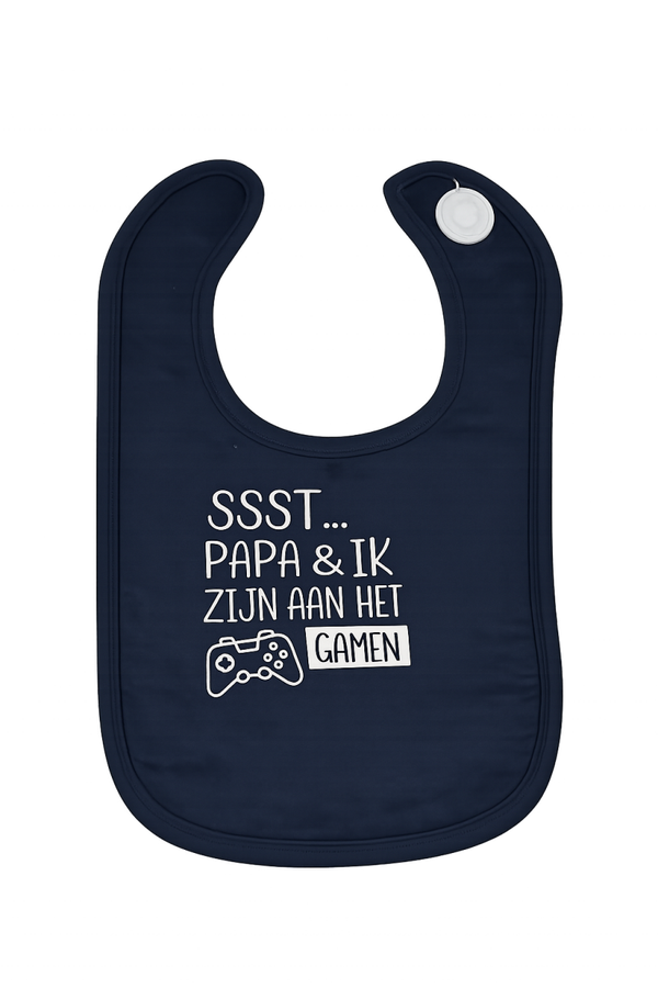 ssst ik ben met papa aan het game