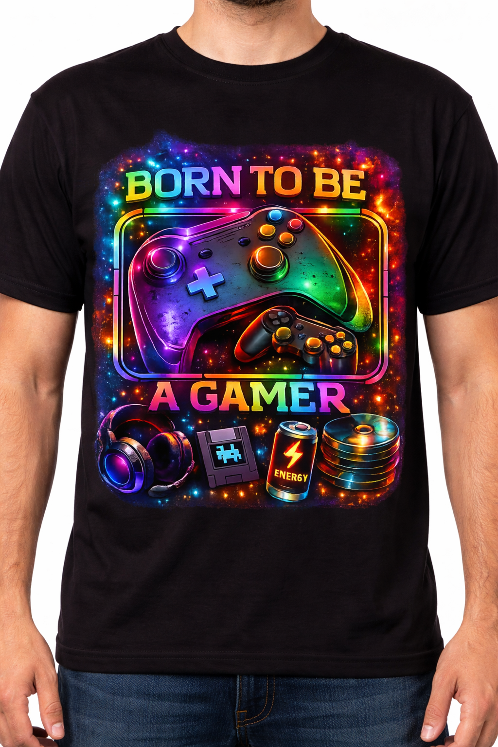 t-shirt born to be a gamer (3)