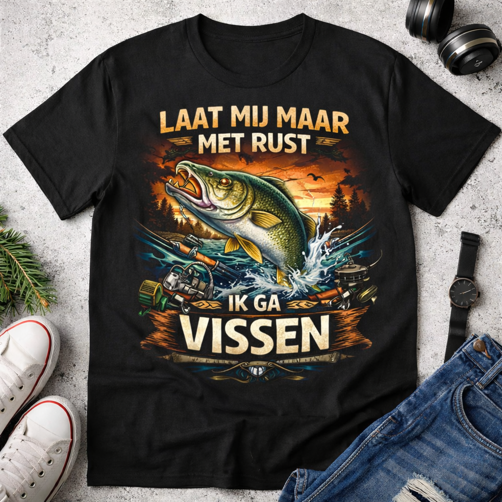 laat mij maar met rust ik ga vissen