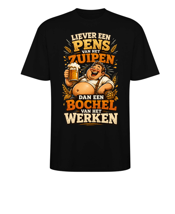 Liever een pens van het zuipen