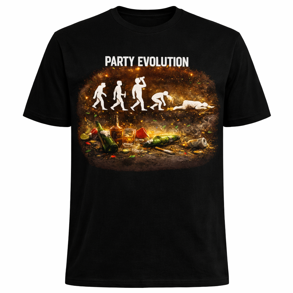 t-shirt party evolution